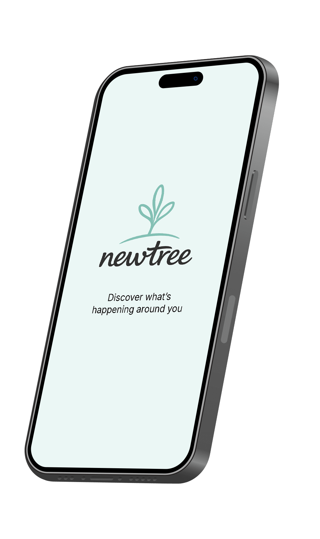 NewTree app preview — Discover what's happening around you